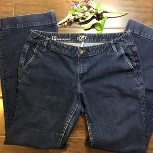 Loft jeans size 12